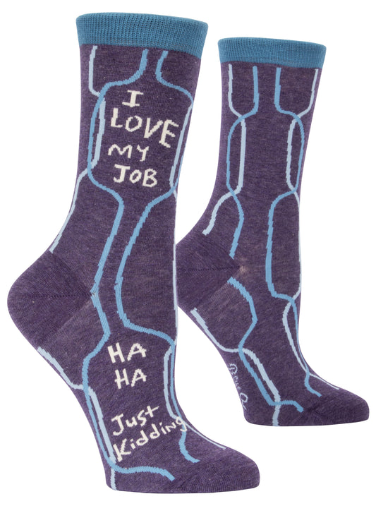 SW453 I Love My Job Women's Socks