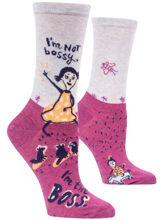 SW460 I'm Not Bossy Women's Socks