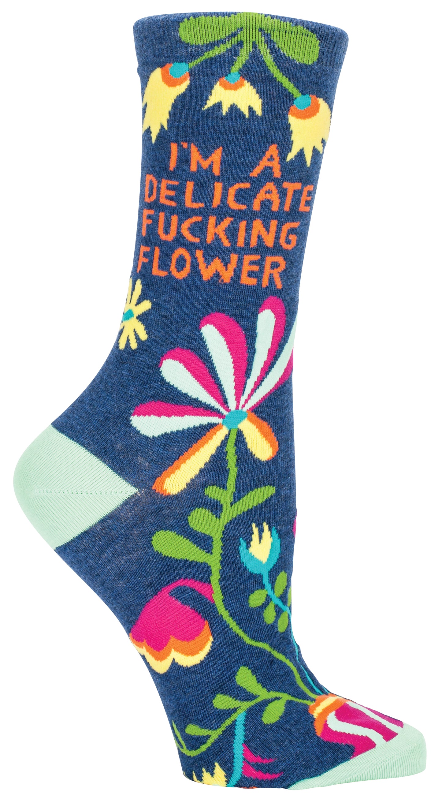 SW468 Delicate Fucking Flower Women's Socks
