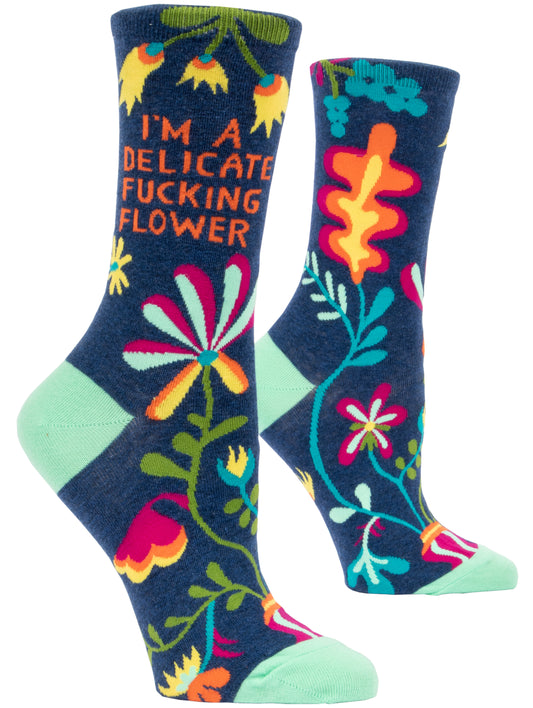 SW468 Delicate Fucking Flower Women's Socks