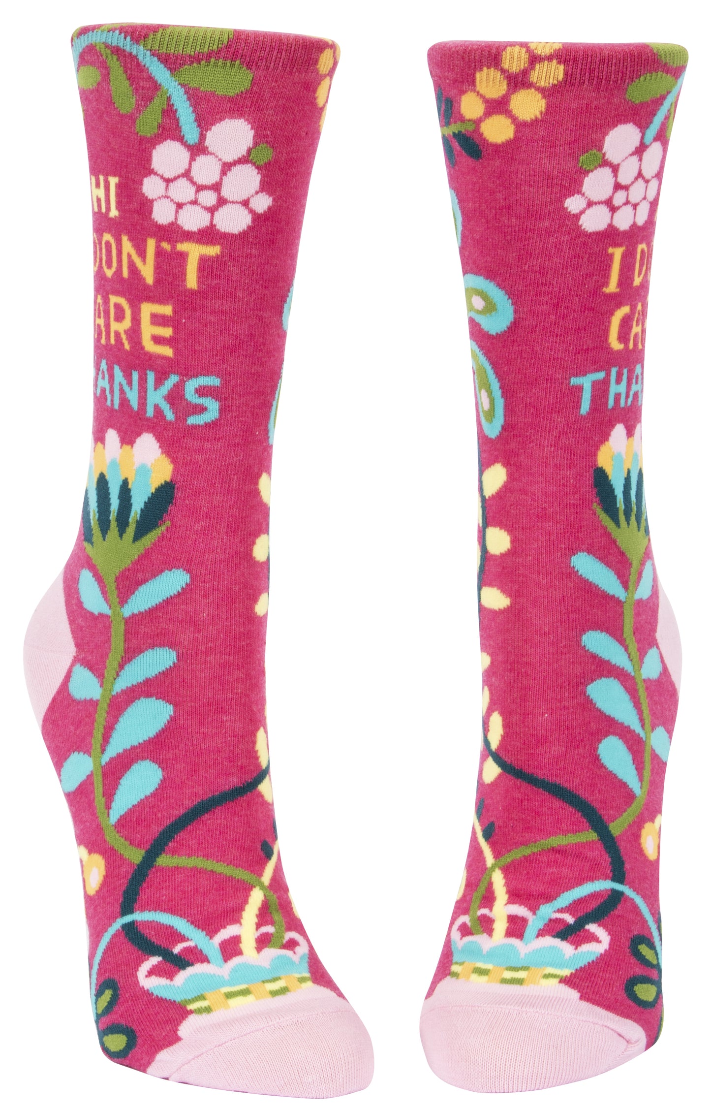 SW483 Hi. I Don't Care. Women's Socks