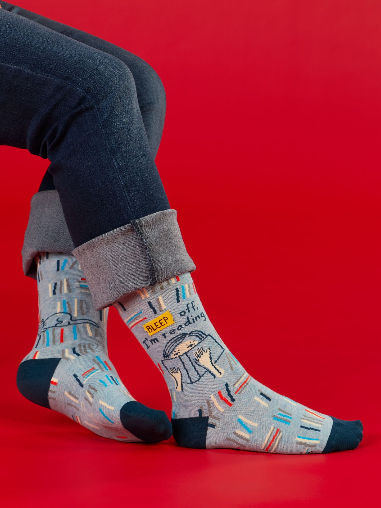 SW485 Fuck Off, I'm Reading Women's Socks
