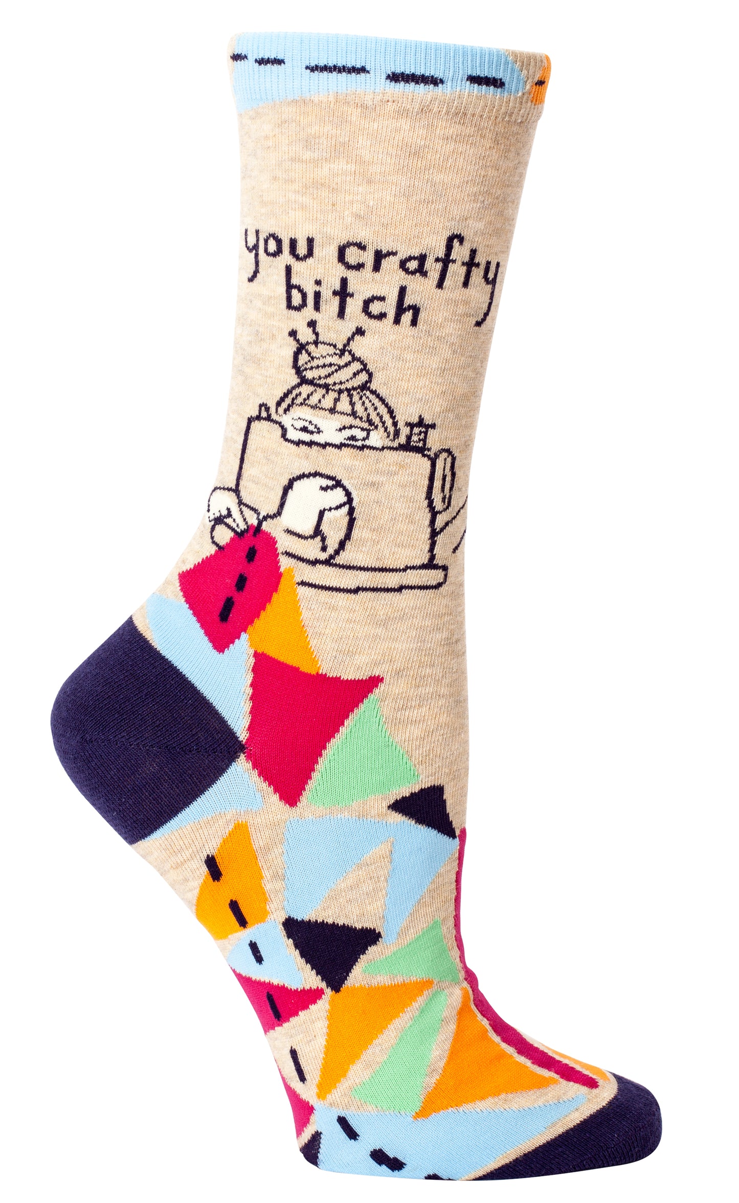 SW486 You Crafty Bitch Women's Socks