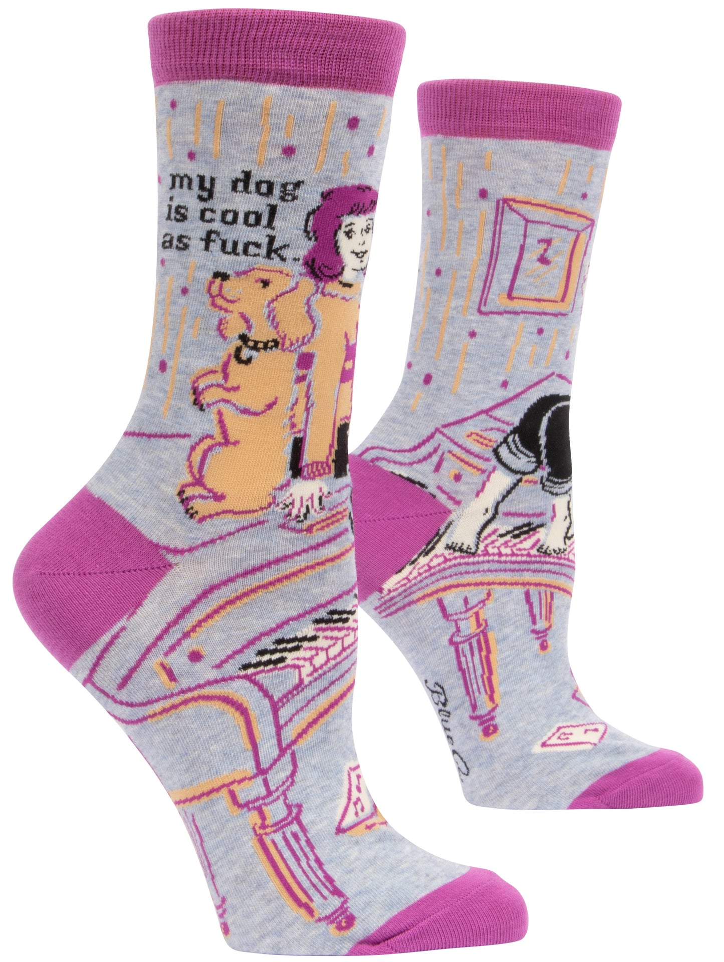 SW501 My Dog Is Cool As Fuck Women's Socks
