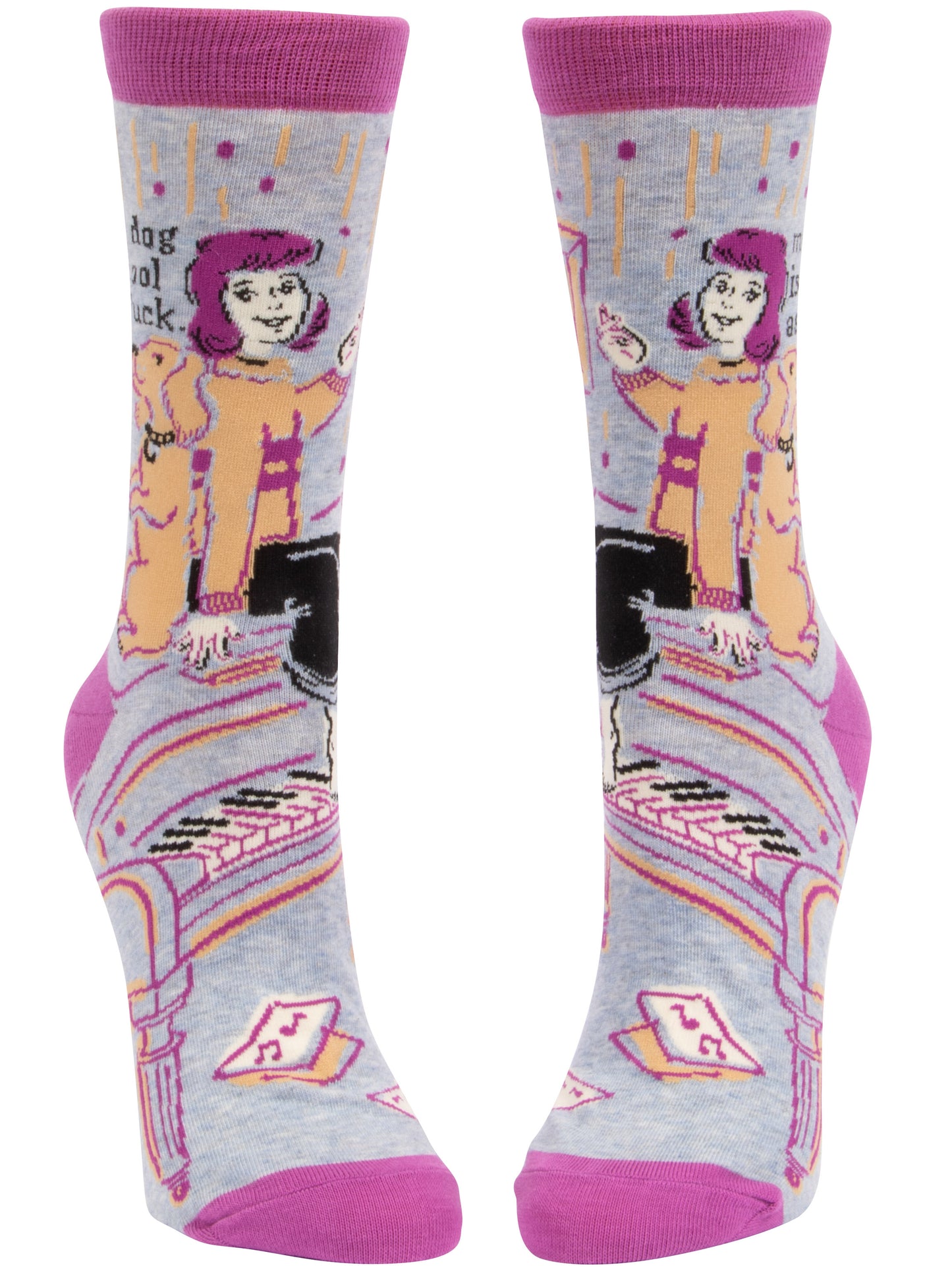 SW501 My Dog Is Cool As Fuck Women's Socks