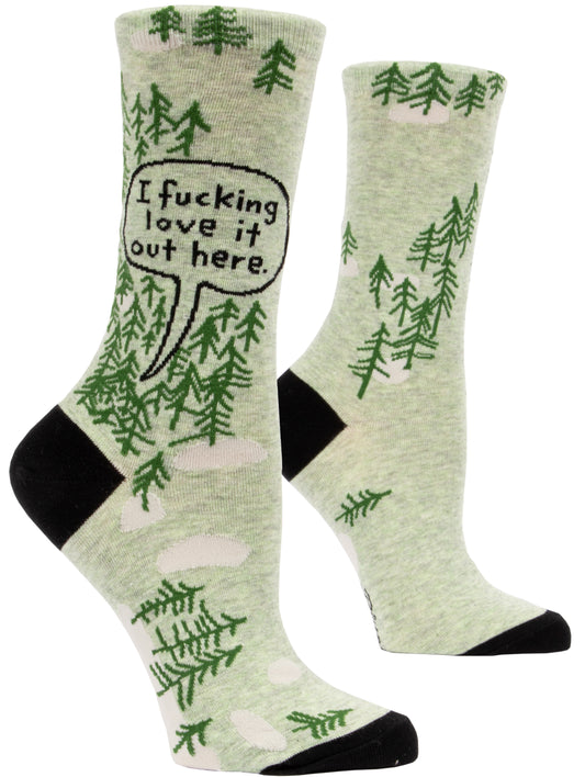 SW502 Fucking Love It-Woods Women's Socks