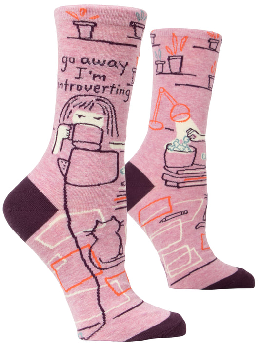 SW504 Go Away Introverting Women's Socks