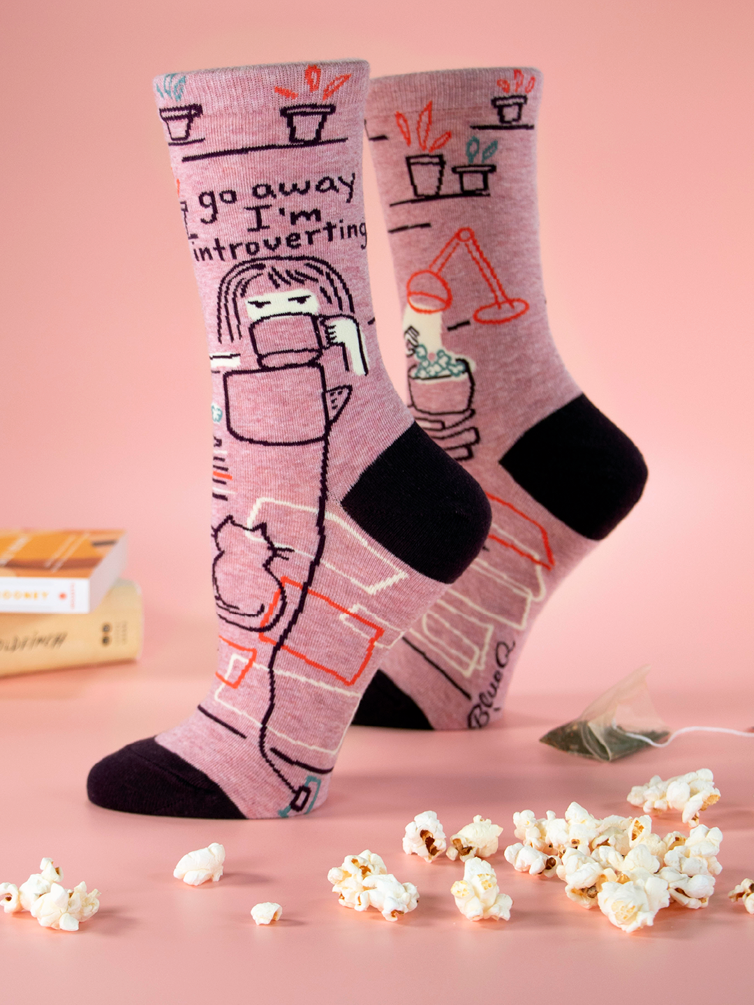 SW504 Go Away Introverting Women's Socks