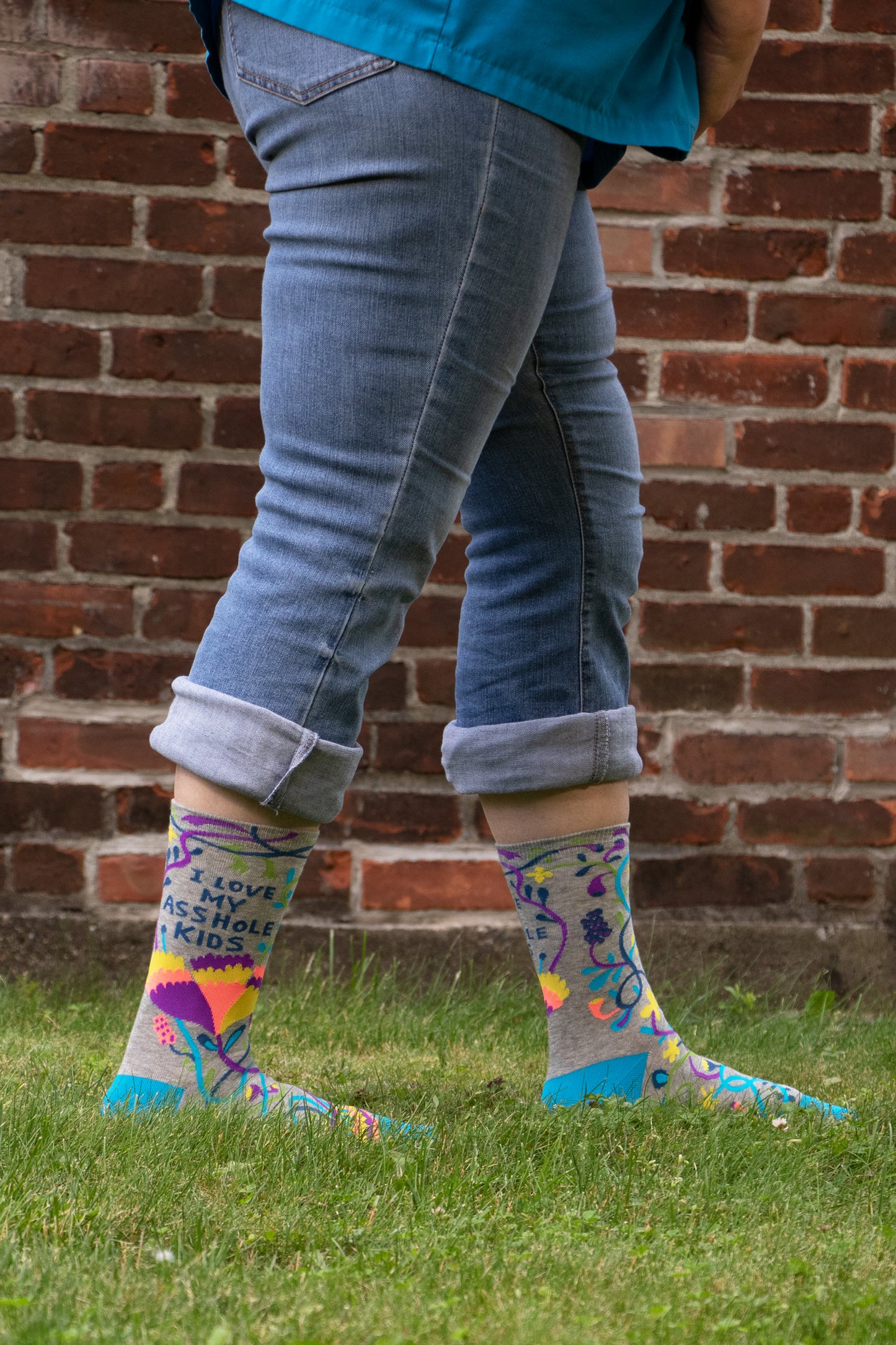 SW508 Love My Asshole Kids Women's Socks