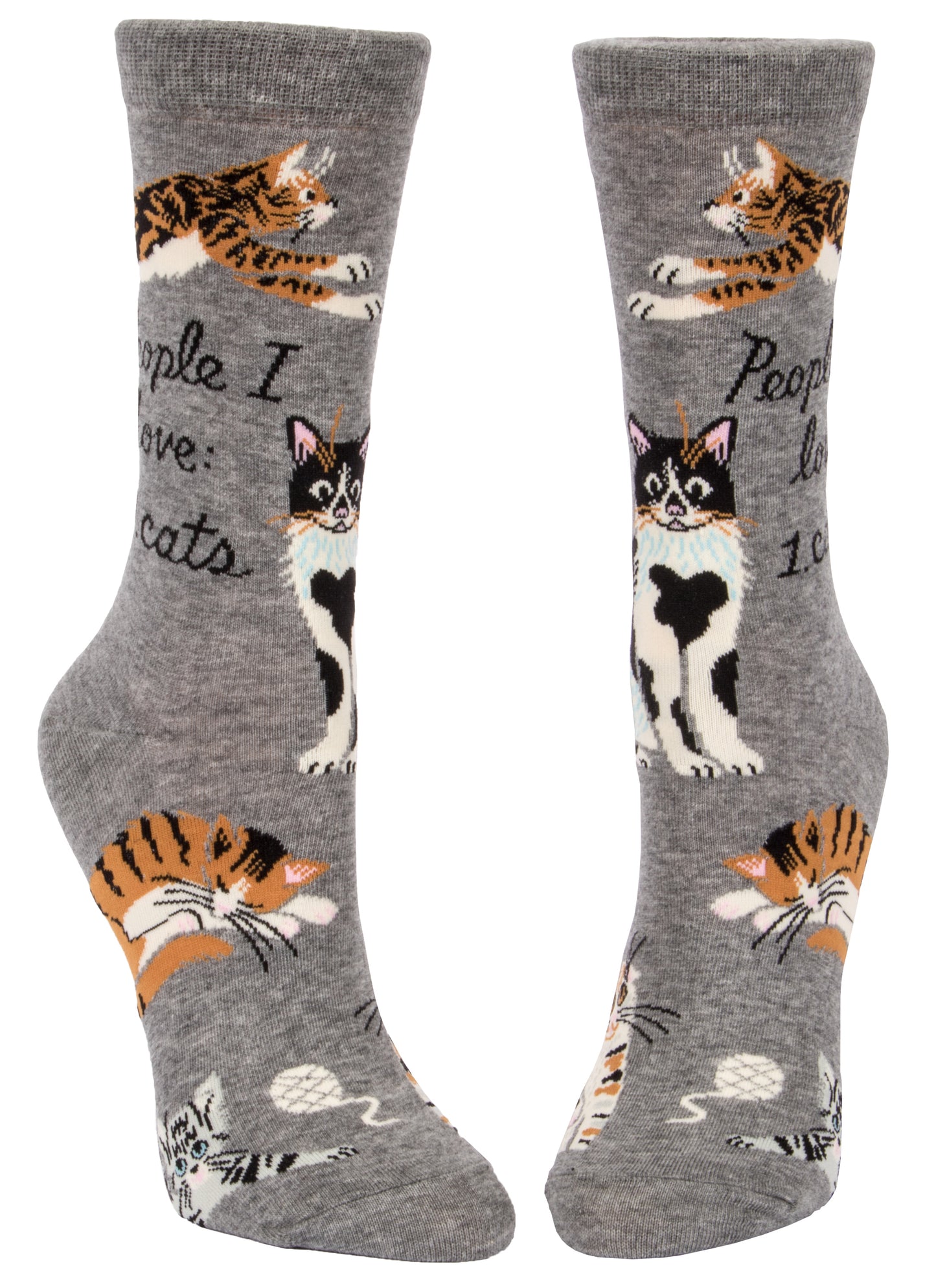 SW512 People I Love: Cats Women's Socks