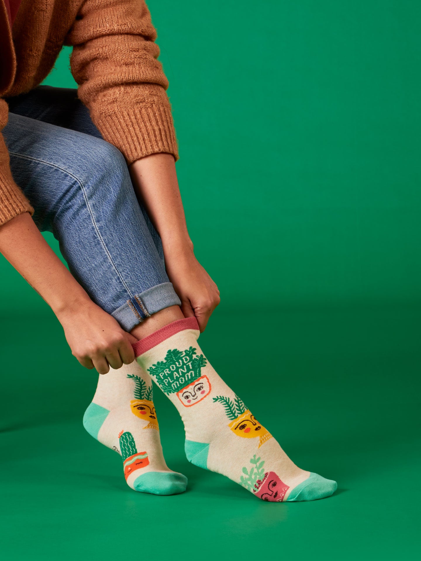 SW517 Proud Plant Mom Women's Socks