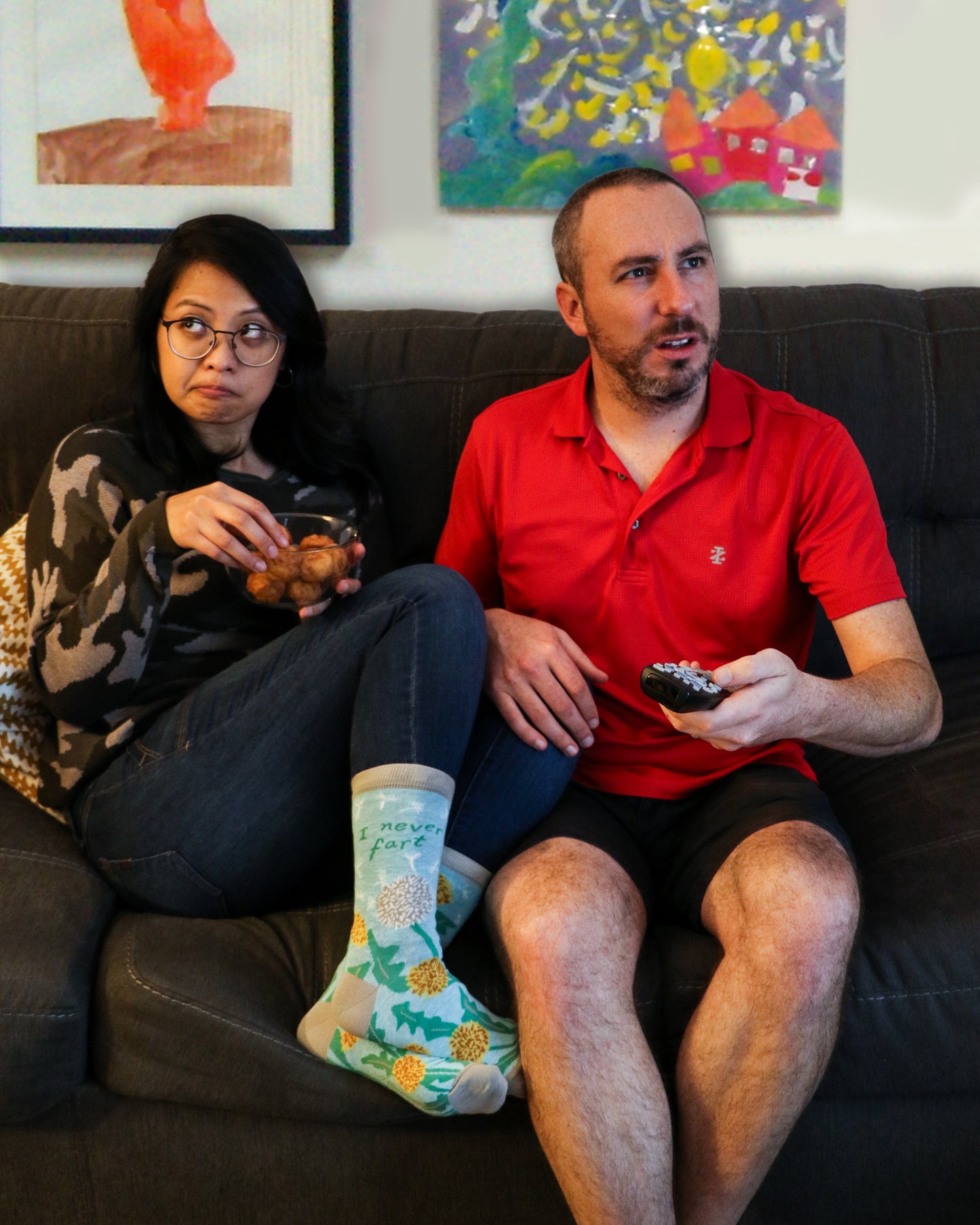SW521 I Never Fart Women's Socks