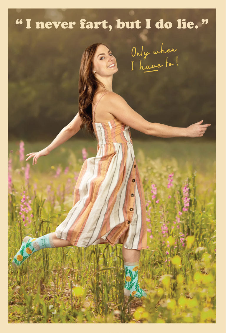 SW521 I Never Fart Women's Socks