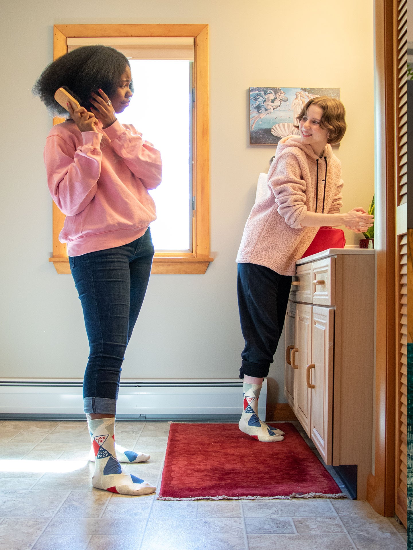 SW538 Love Me A Good Poop Women's Socks