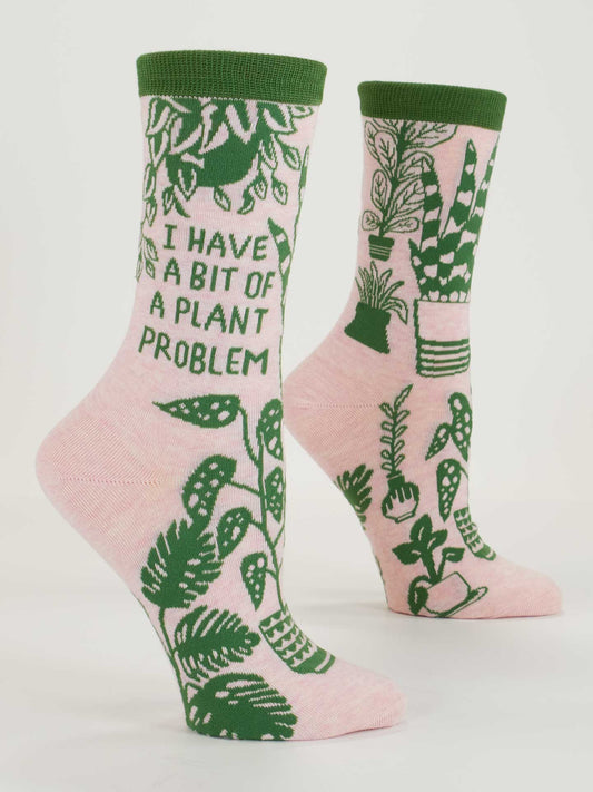 SW575 I Have A Bit Of A Plant Problem Crew Socks