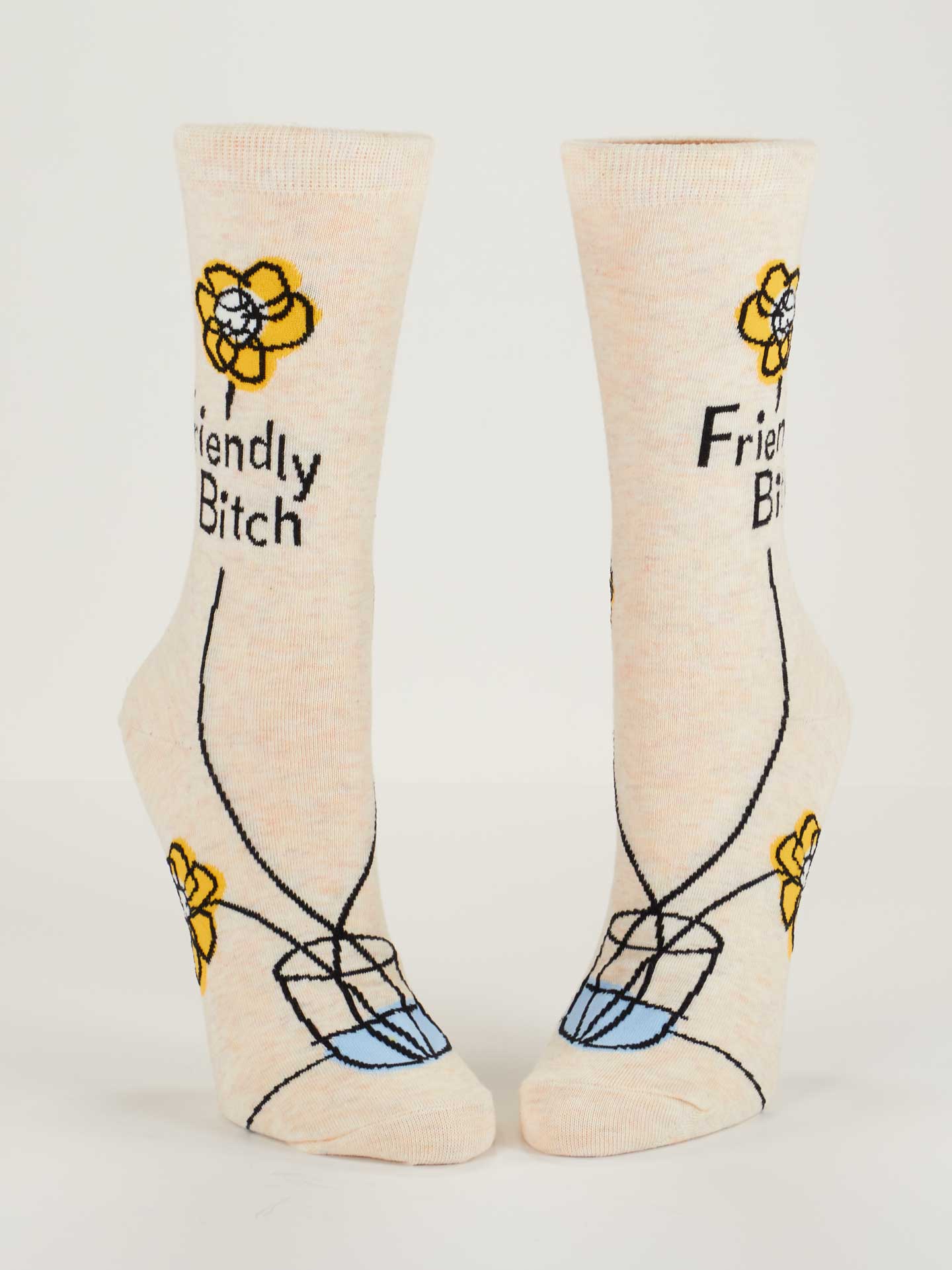 SW578 Friendly Bitch Crew Socks