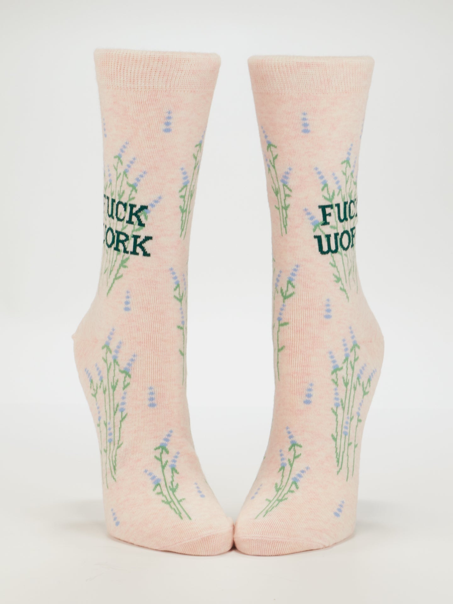 SW583 Fuck Work Women's Crew Socks