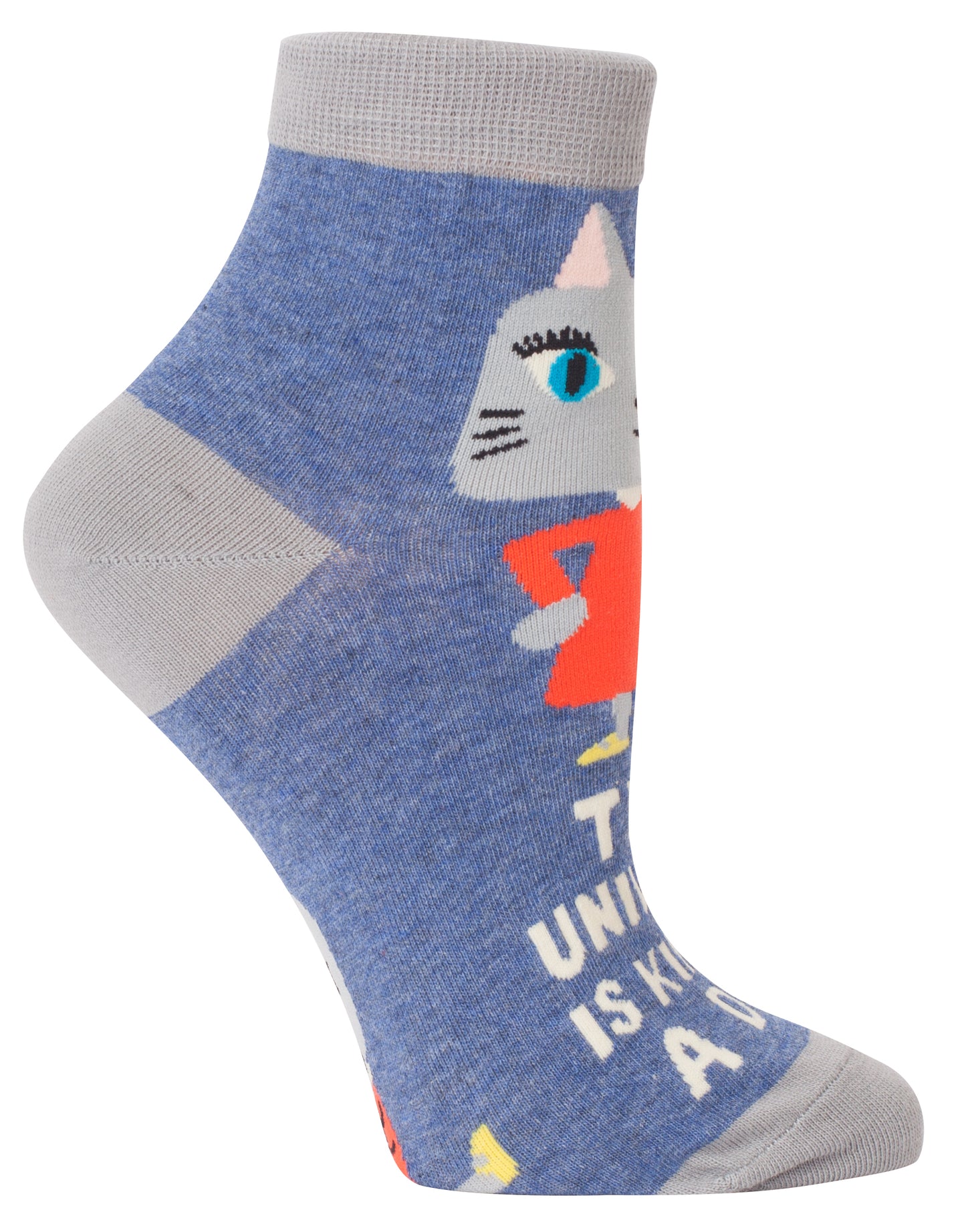 SW637 The Universe Is Kind of a Dick Ankle Socks