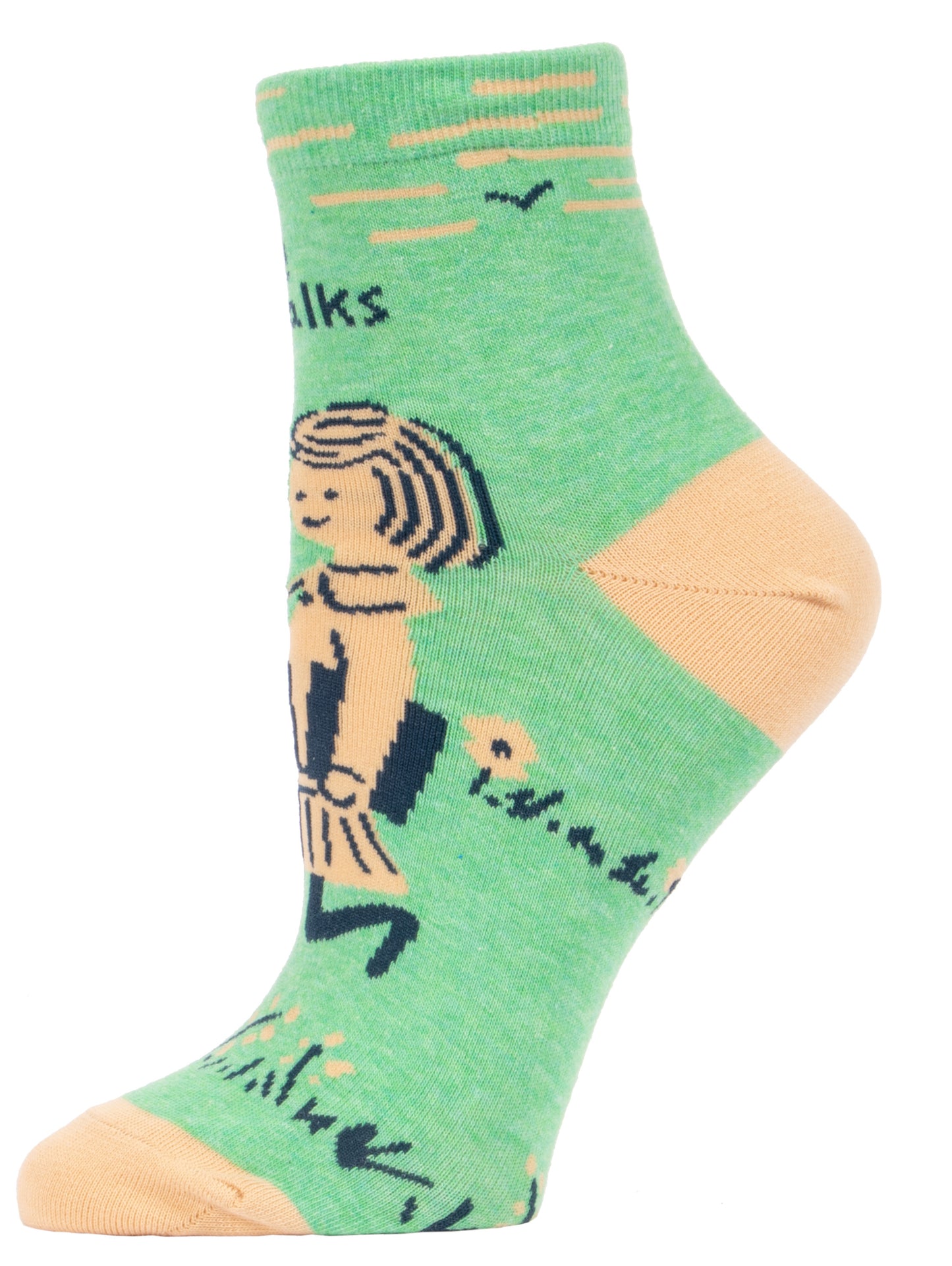 SW655 Long Walks Library Ankle Socks
