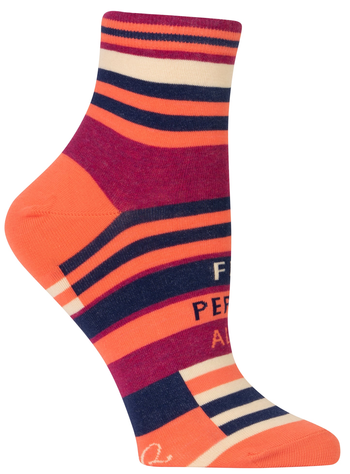 SW666 Fun Person Alert Ankle Socks - NEW!