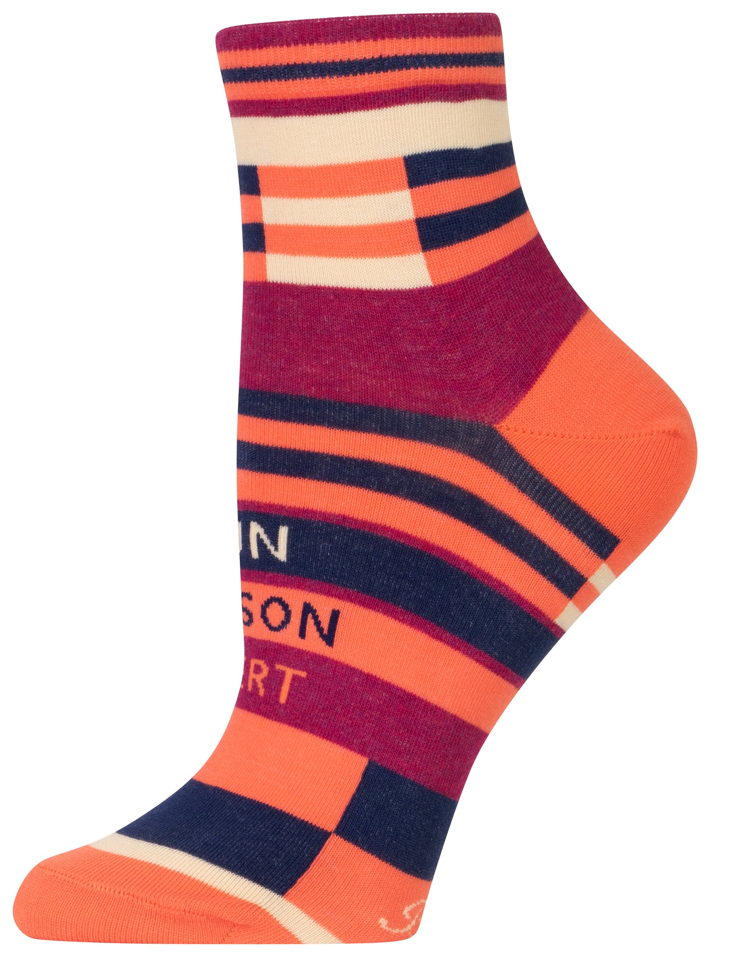 SW666 Fun Person Alert Ankle Socks - NEW!