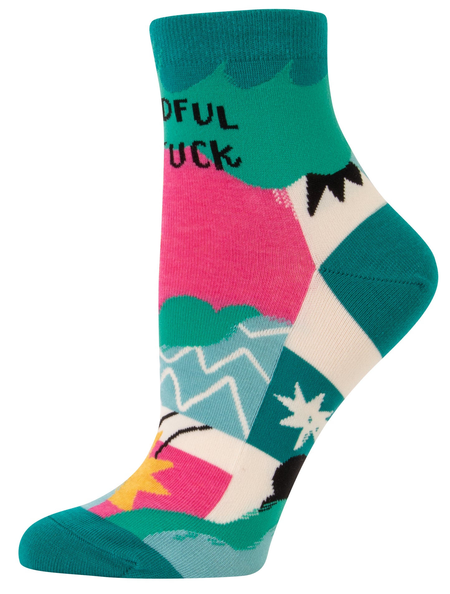 SW667 Mindful As Fuck Ankle Socks