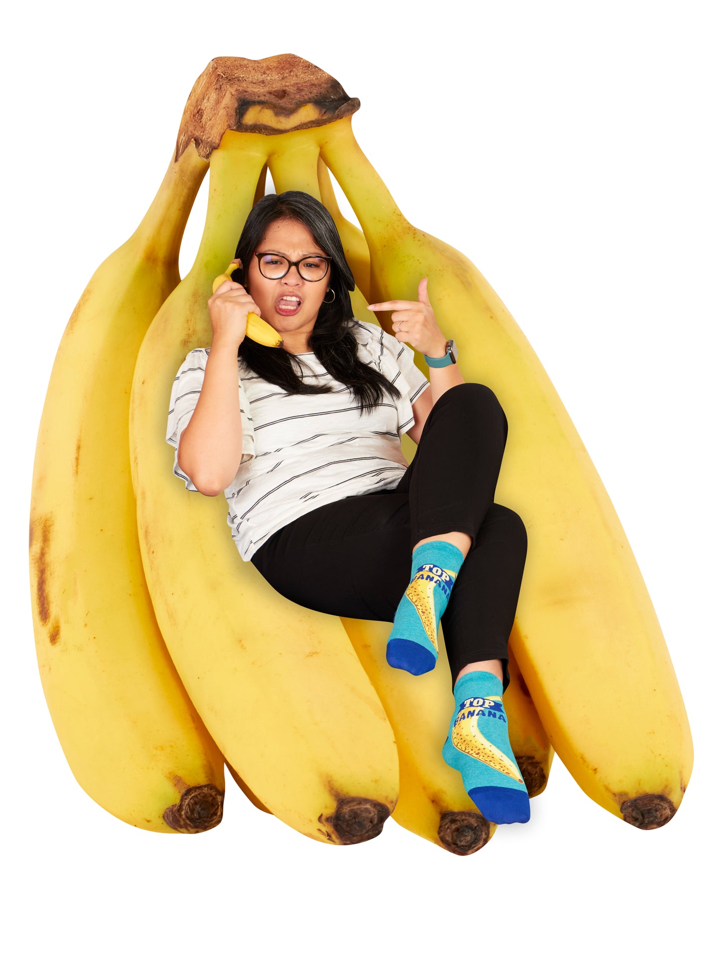 SW680 Top Banana Ankle Socks - NEW!