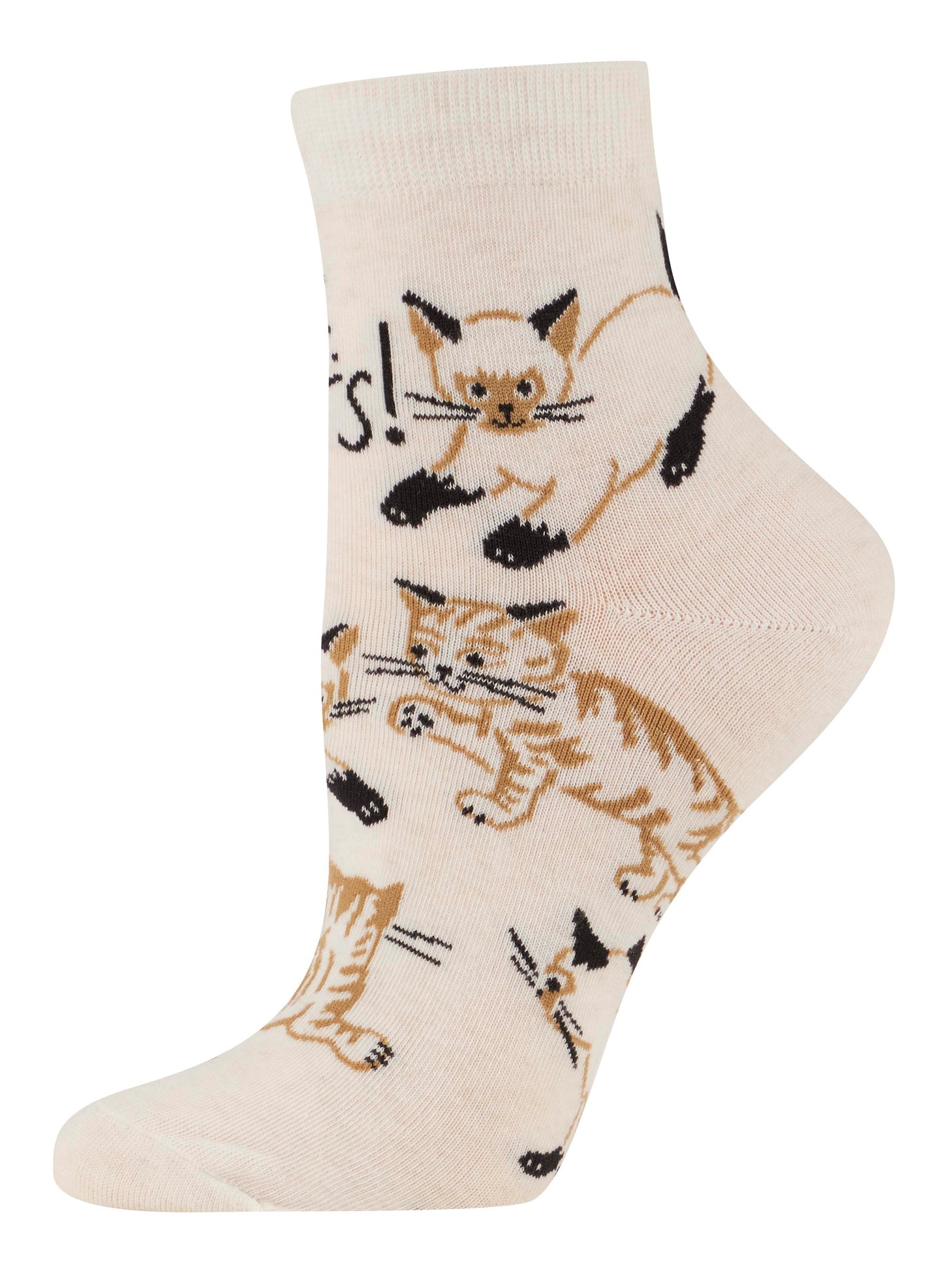 SW681 Holy Shit. Cats! Ankle Socks - NEW!