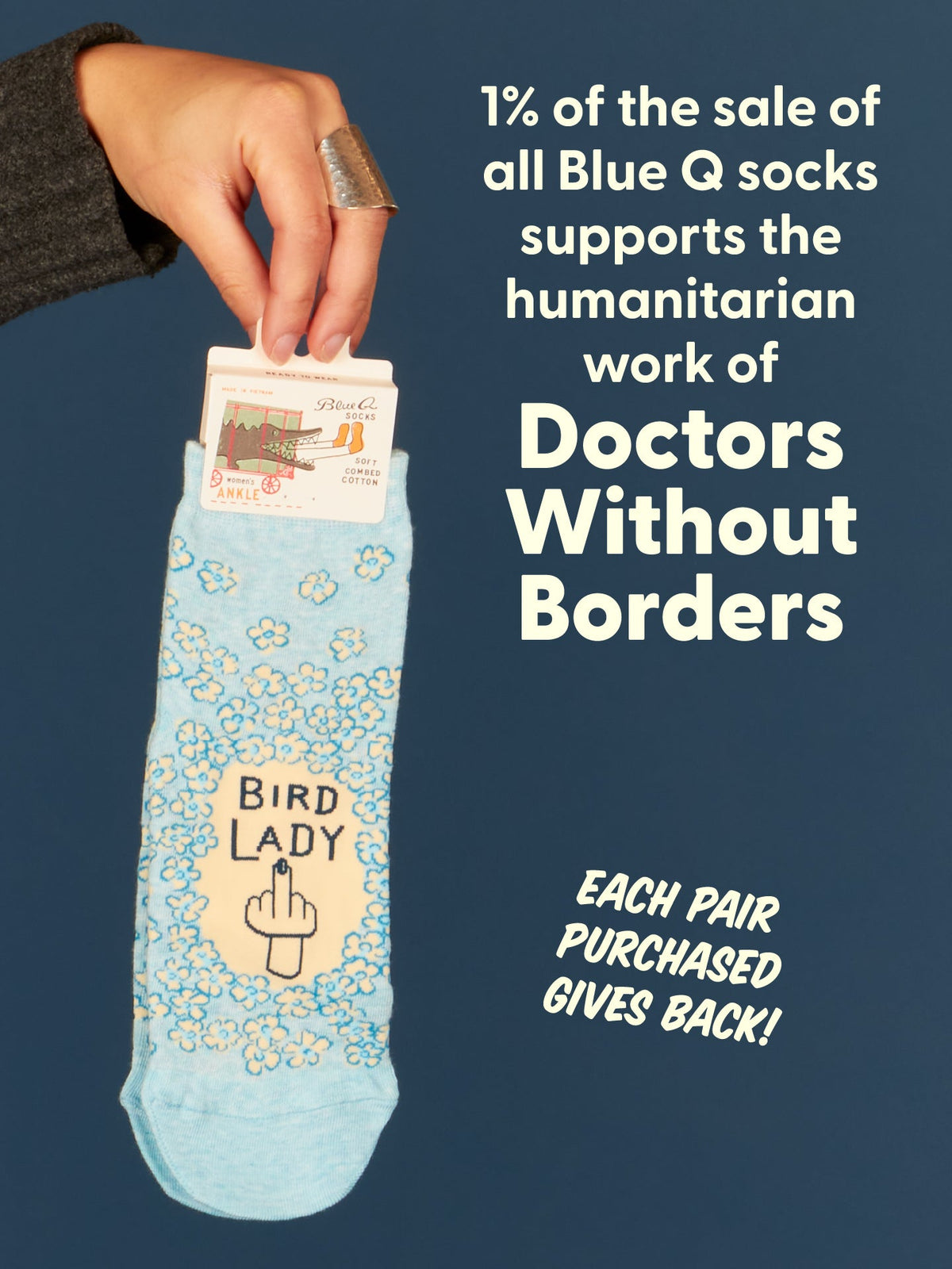 Bird Lady Women's Ankle Socks by Blue Q – image 9