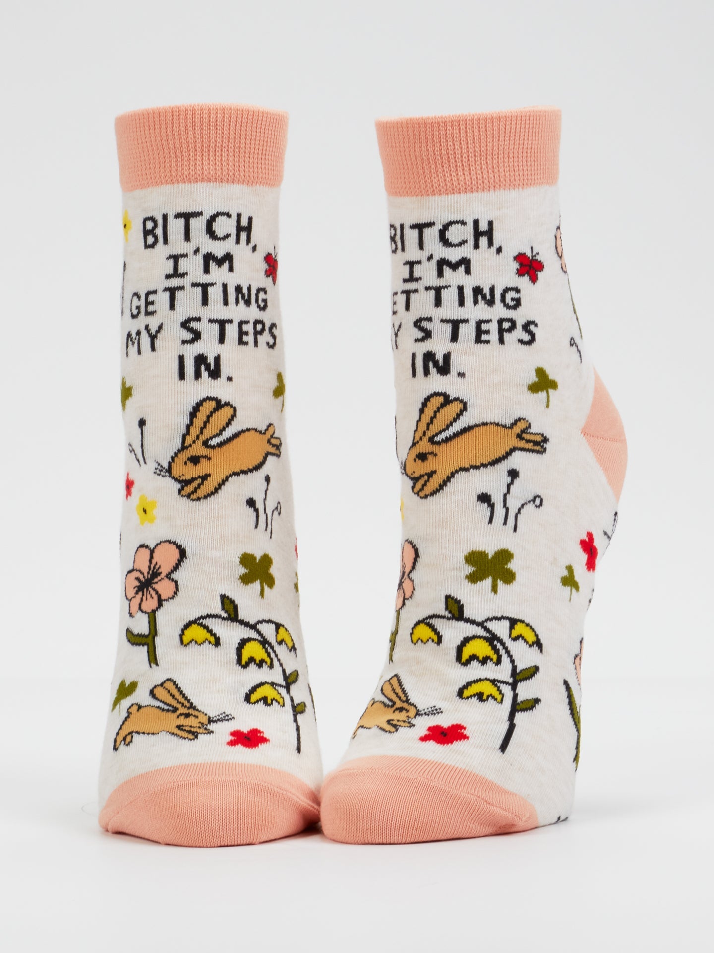 Bitch, I'm Getting My Steps In Women's Ankle Socks by Blue Q