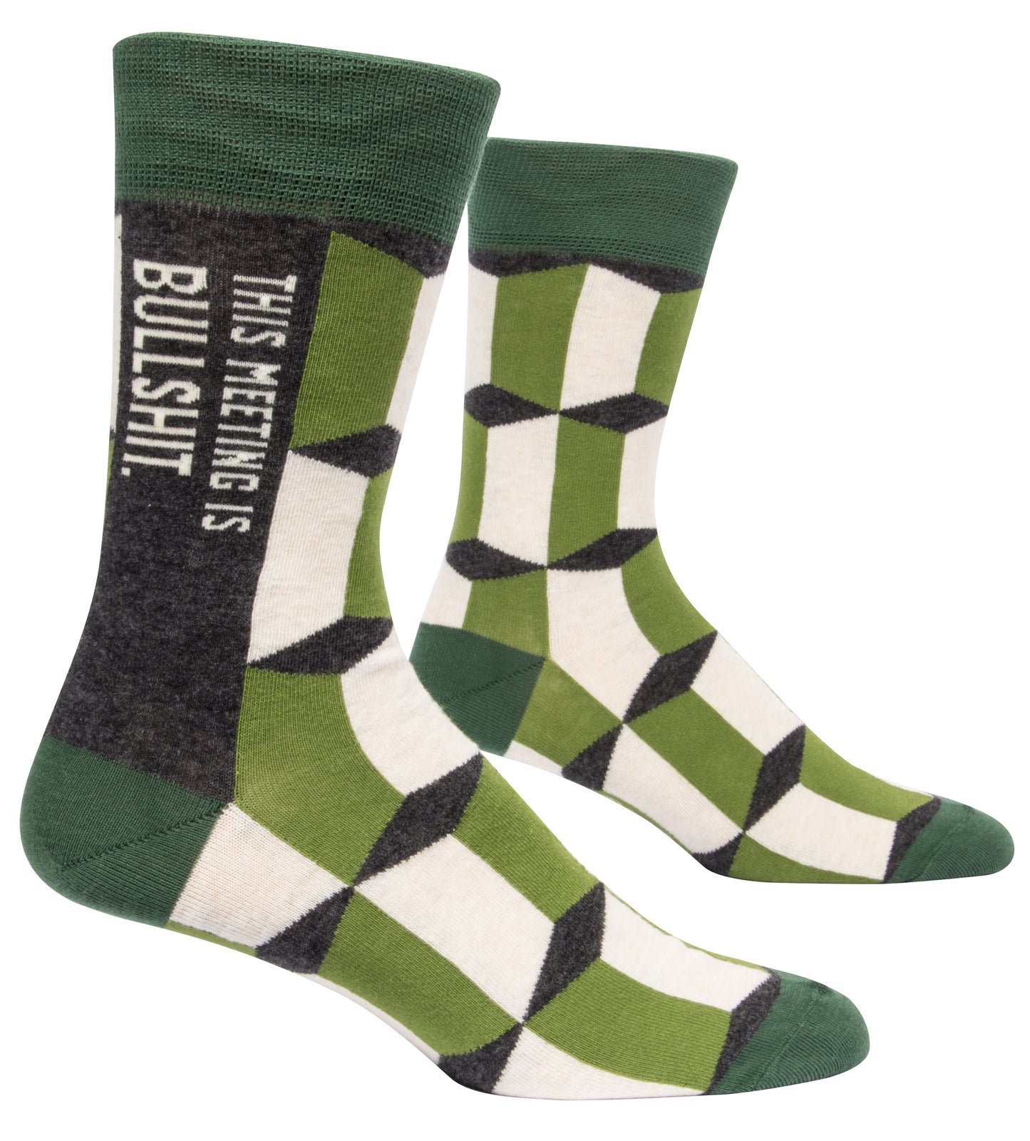 SW828 This Meeting is Bullshit Men's Socks