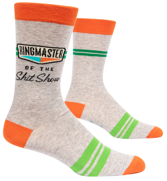 SW838 Ringmaster Shit Show Men's Socks
