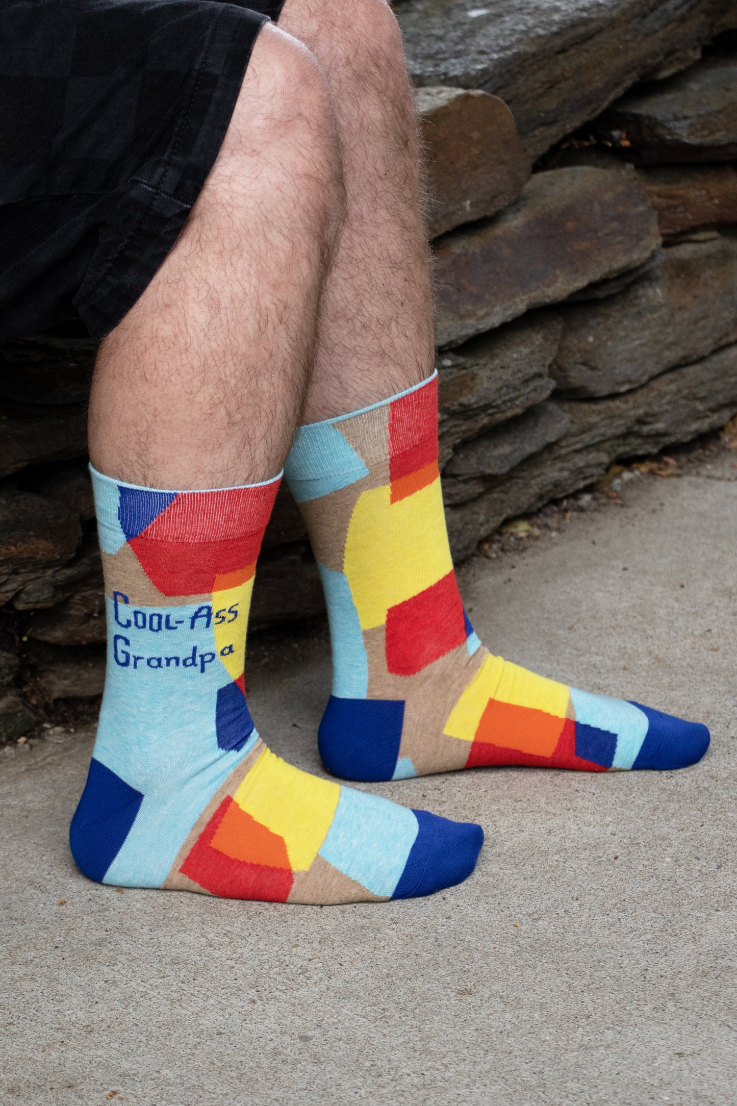 SW877 Cool-Ass Grandpa Men's Socks