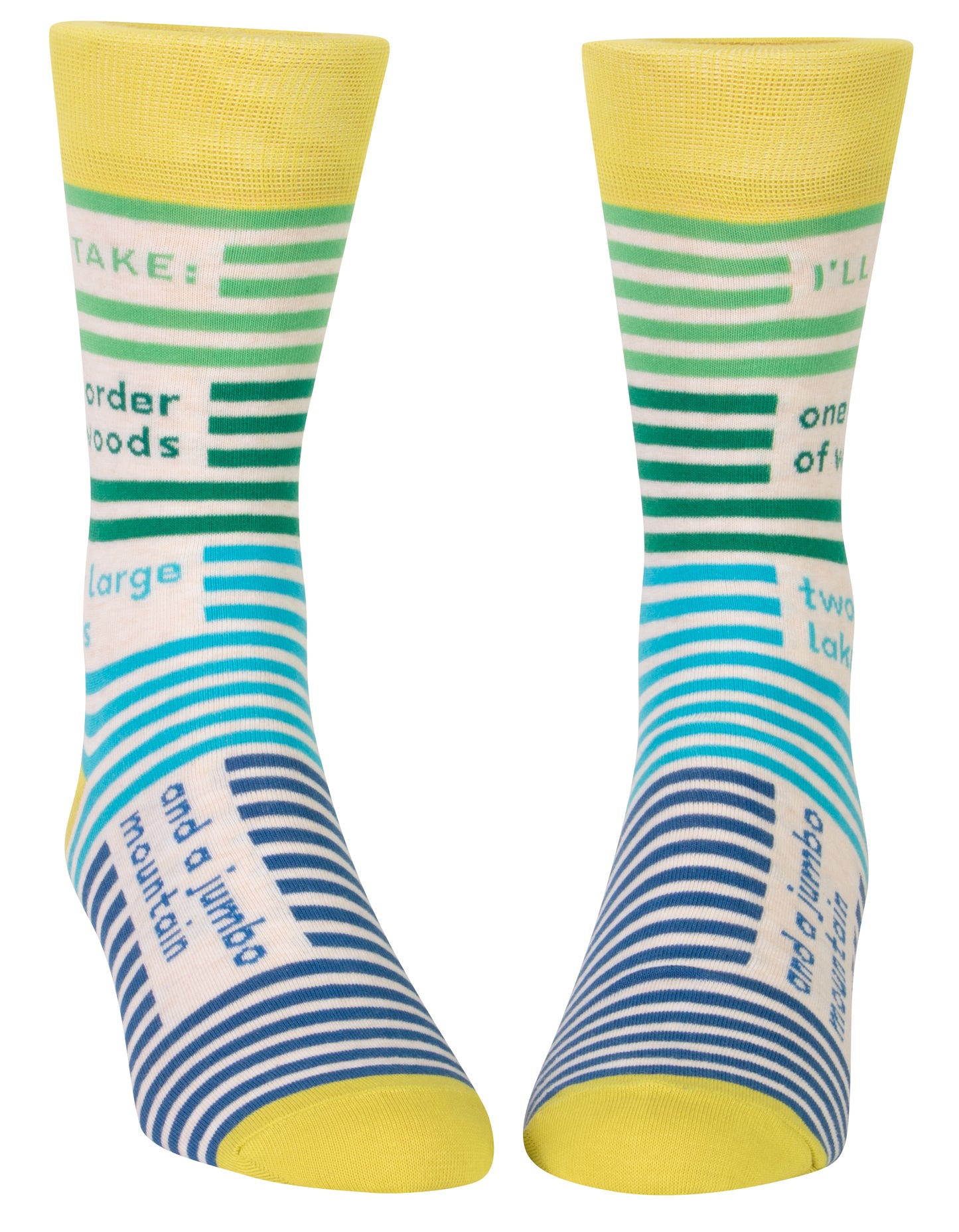 SW894 One Order of Woods Men's Socks
