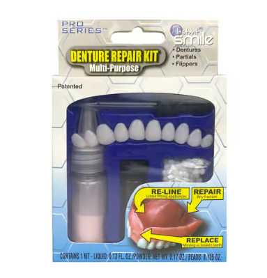 Instant Smile Multi Purpose Denture Repair Kit