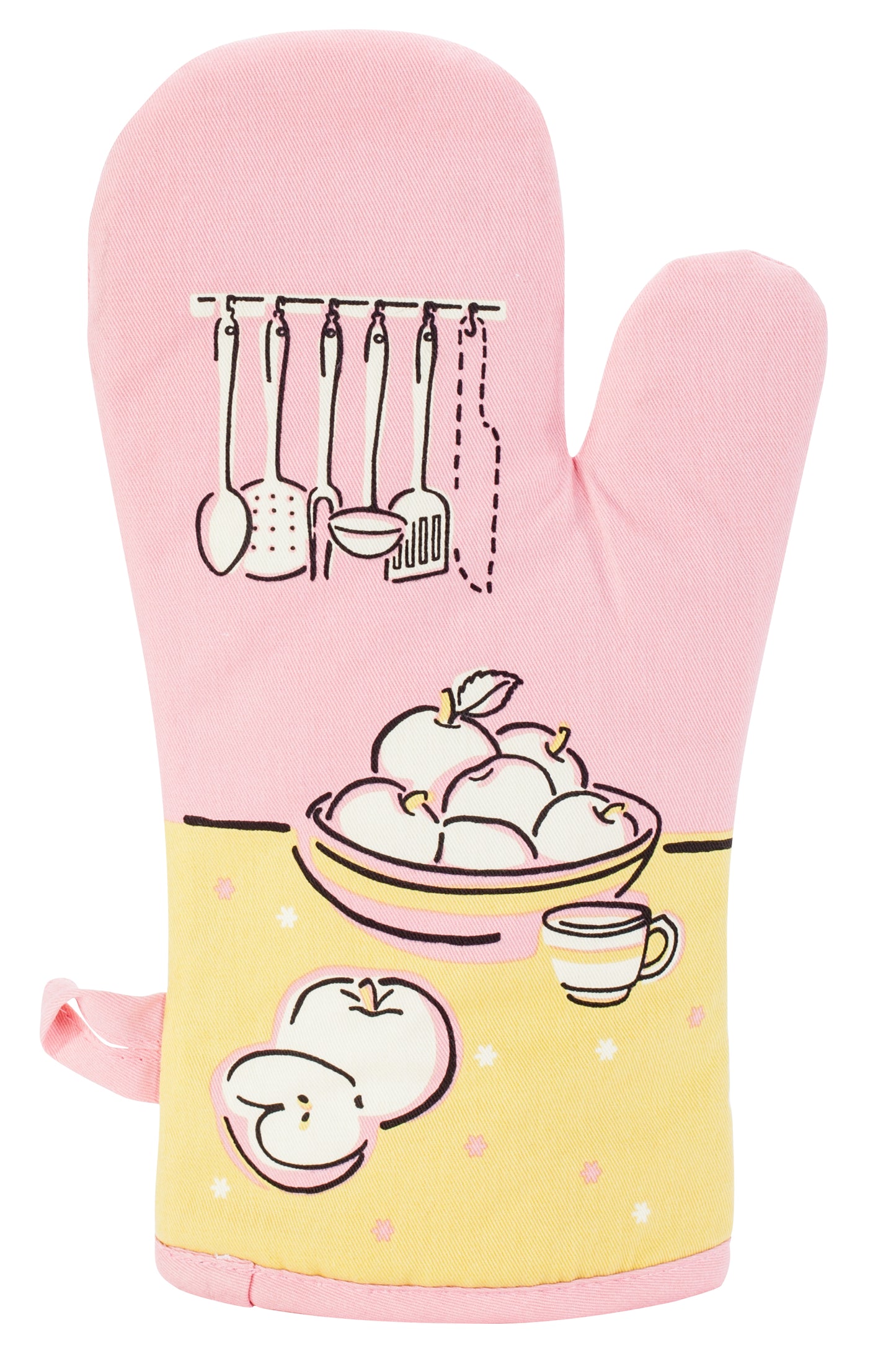 WW108 Blue Q I've Got A Knife Oven Mitt