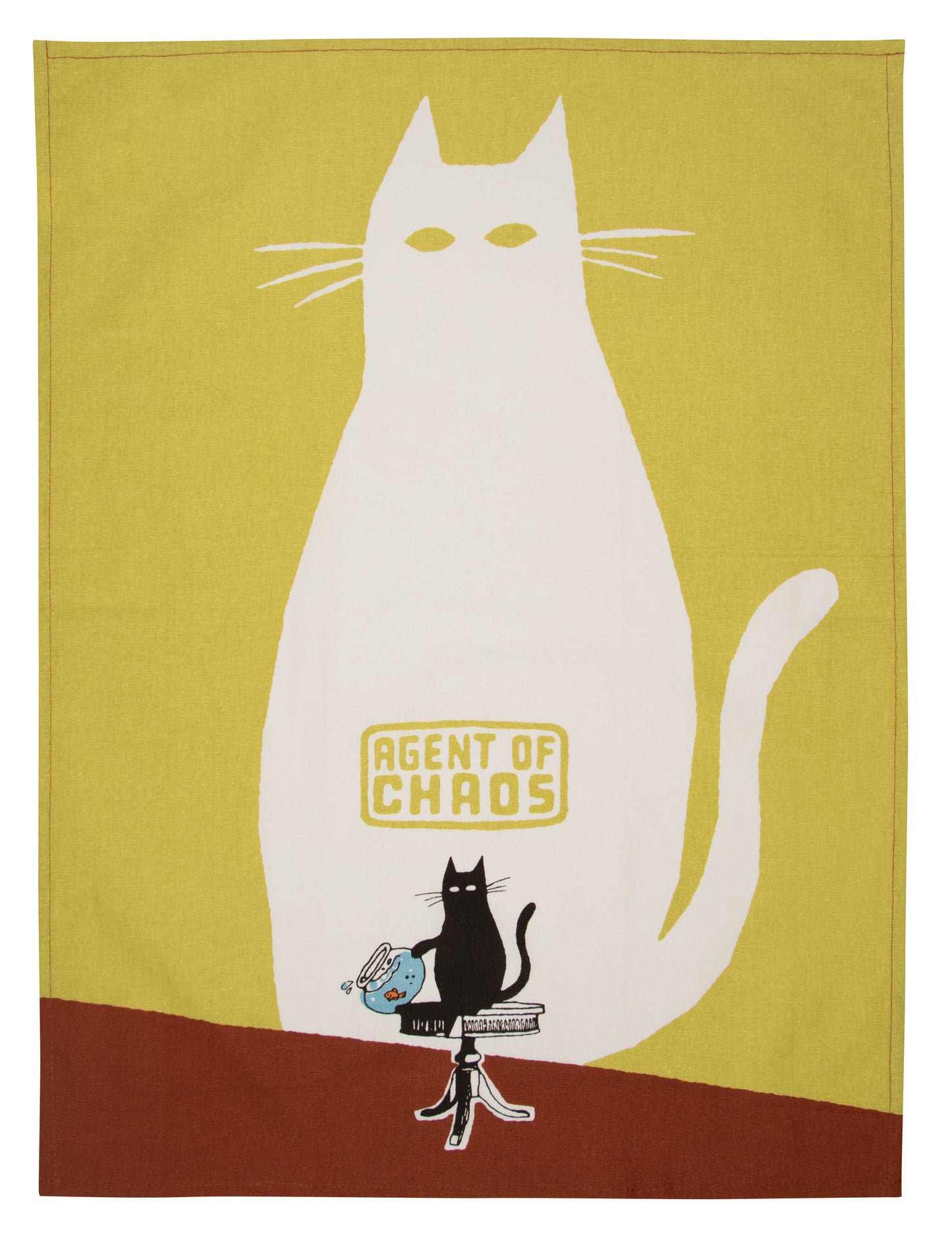 WW355 Agent Of Chaos Dish Towel