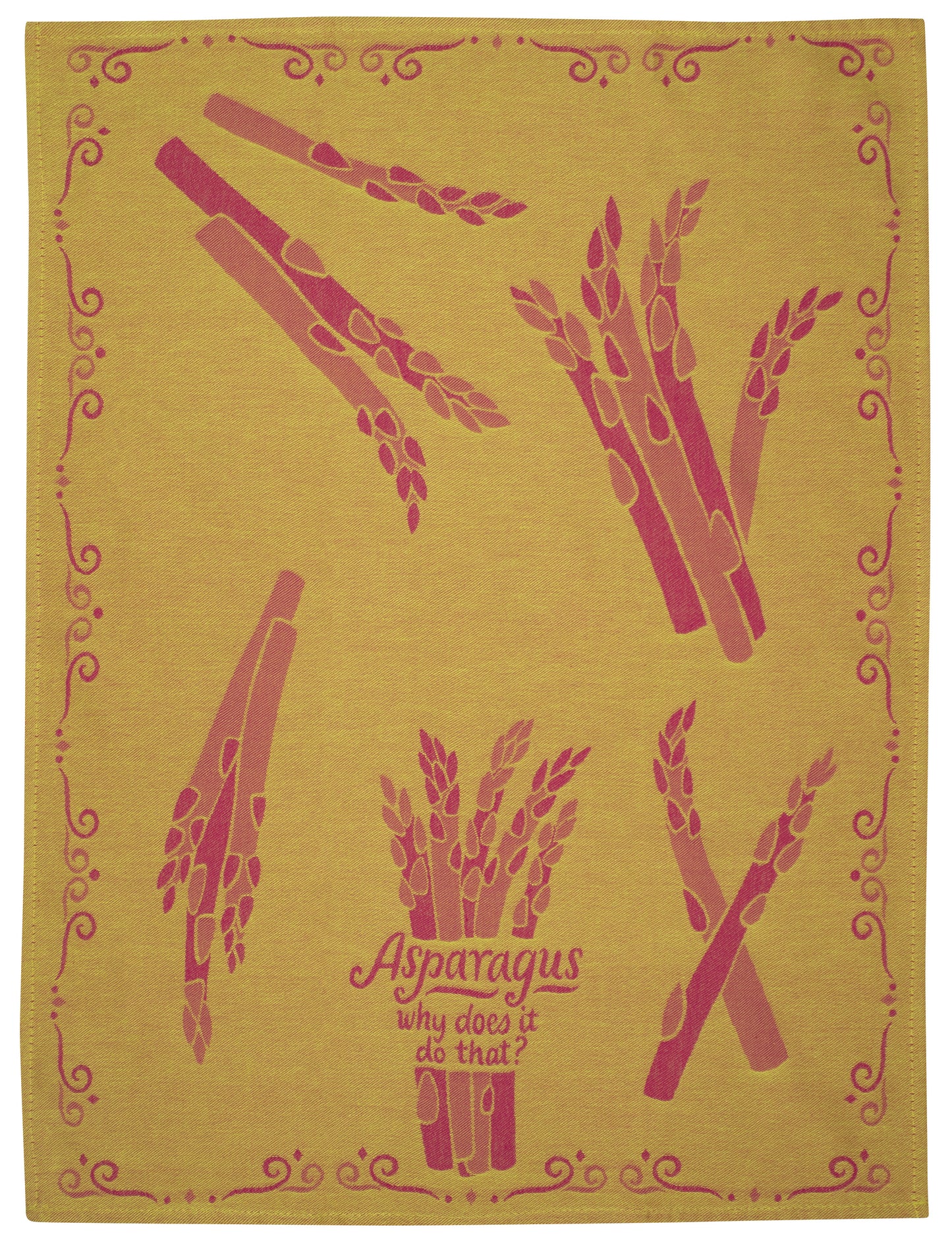 WW631 Asparagus Dish Towel - new!