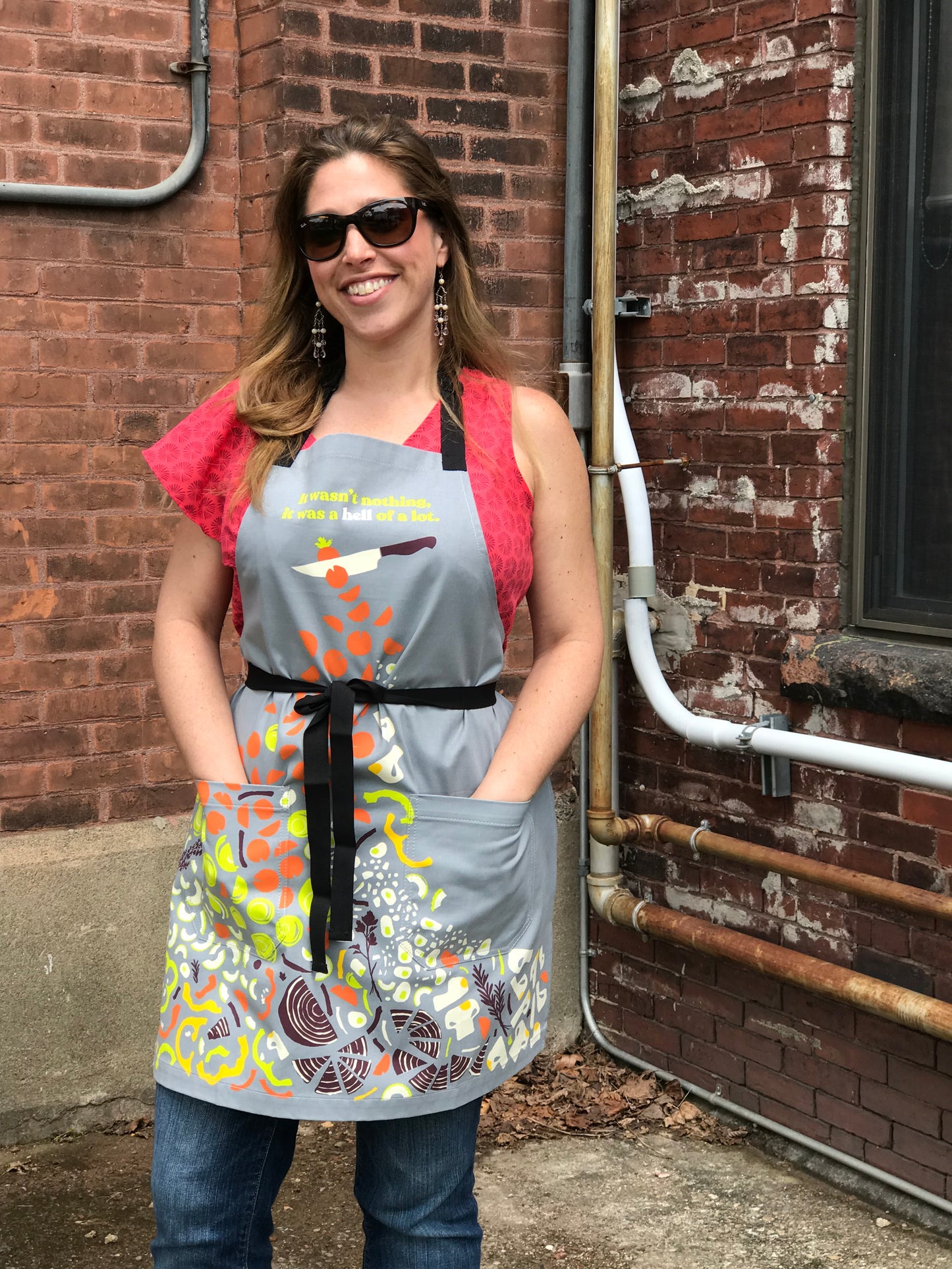 WW815 It Wasn't Nothing Apron