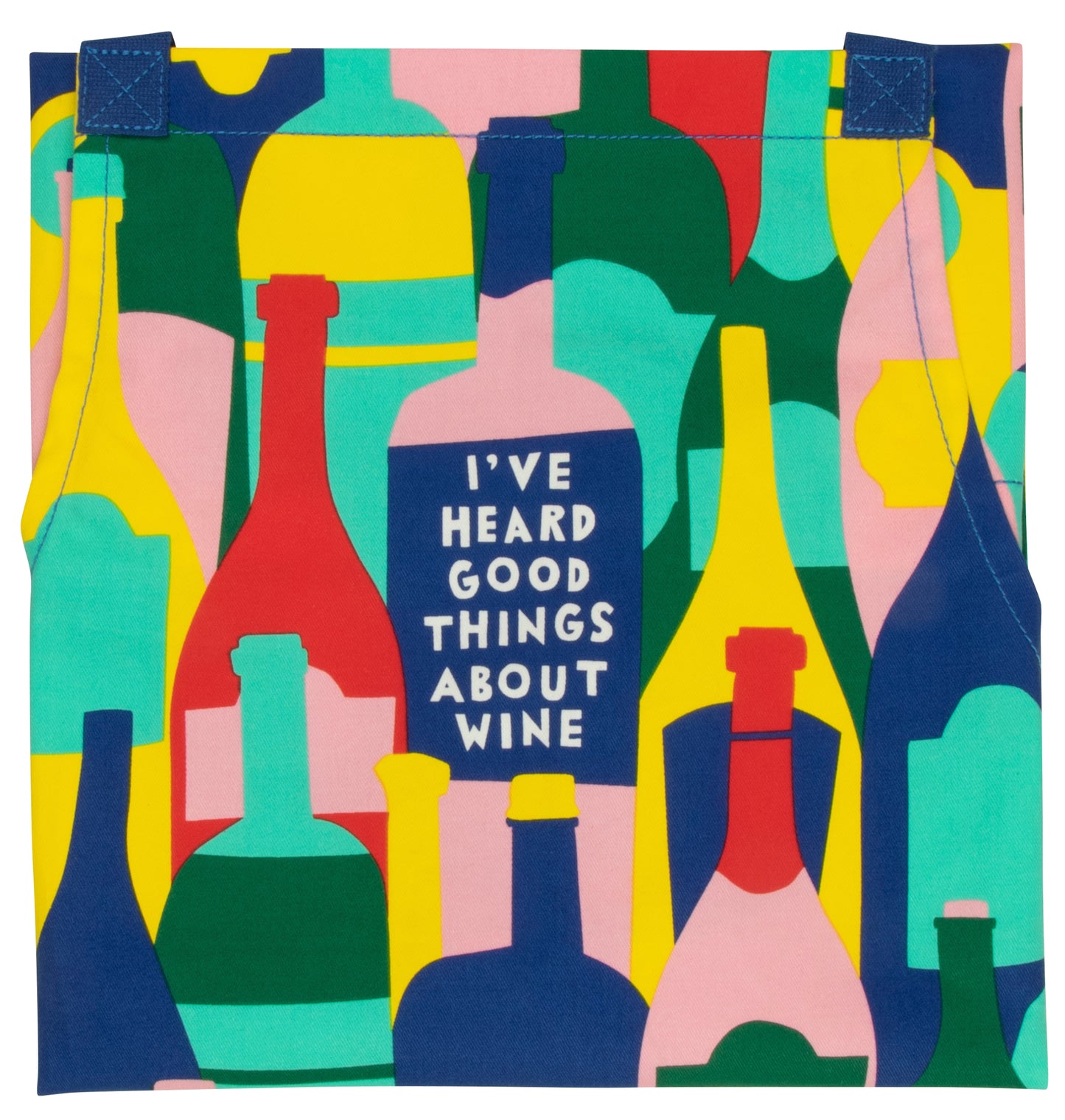 WW823 Good Things About Wine Apron