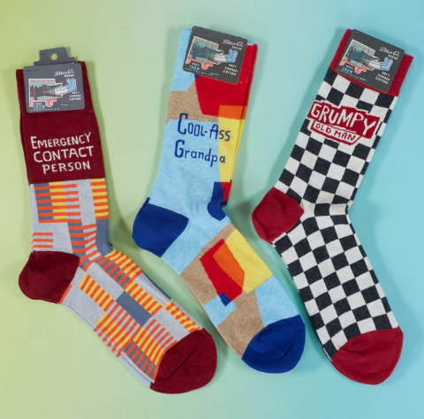 Blue Q Men's Crew Socks