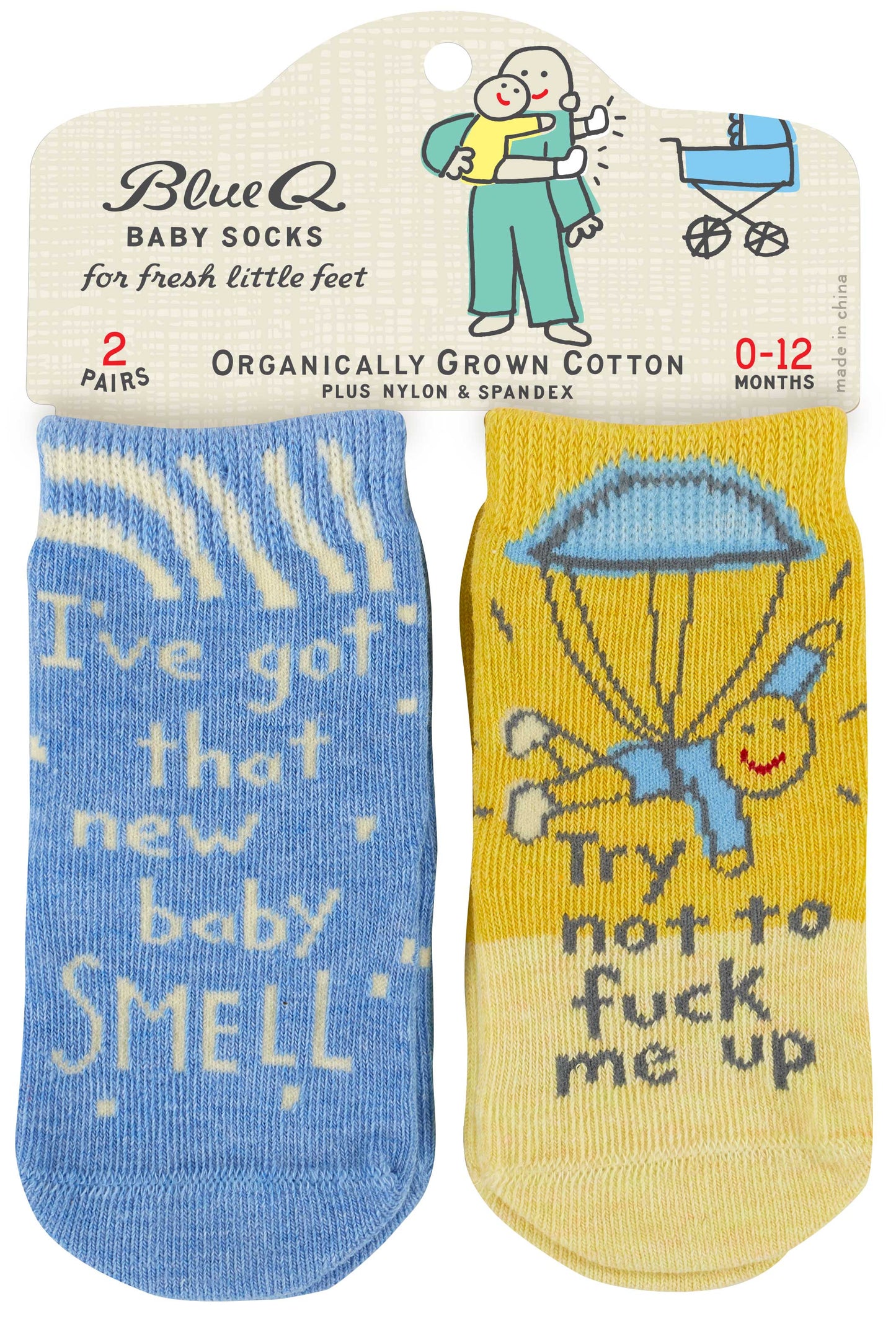 SW223 Baby Smell/Fuck Up Baby Socks