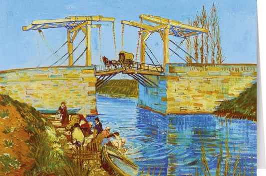 Tushita Card Vincent van Gogh - Bridge in Arles