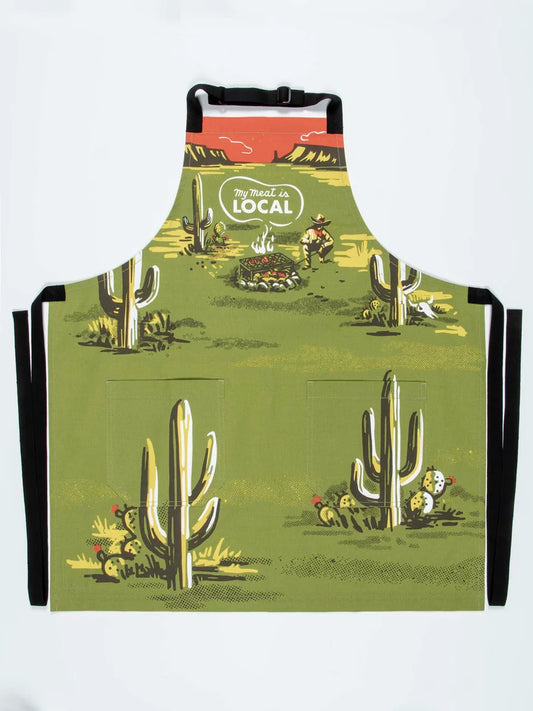 WW811 My Meat is Local Apron