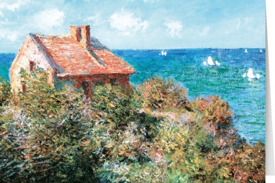 Tushita Card Claude Monet - Fisherman's Cottage (1882)