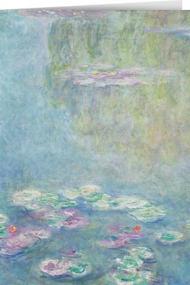 Tushita Card Claude Monet - Water Lilies (1908)