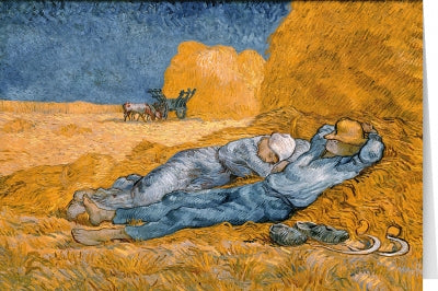 Tushita Card Vincent van Gogh - The Siesta (1890)