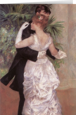 Tushita Card Auguste Renoir - Dance in the City (1883)