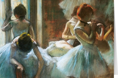 Tushita Card Edgar Degas - Dancers (1890)