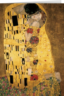 Tushita Card Gustav Klimt - The kiss (1907/08)